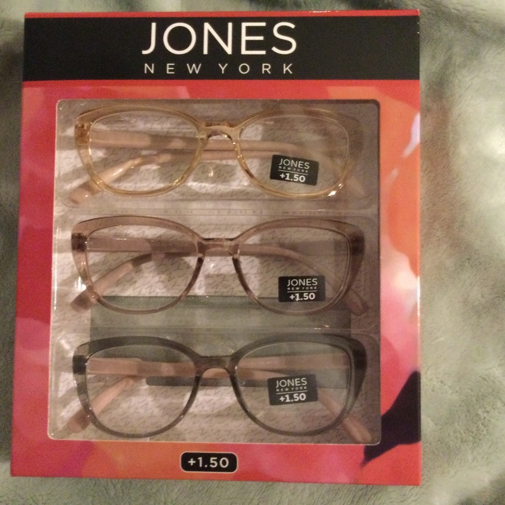 Jones New York Reading Glasses +1.50 NIB
